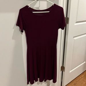Forever 21 maroon dress. Size small (but can fit a medium).